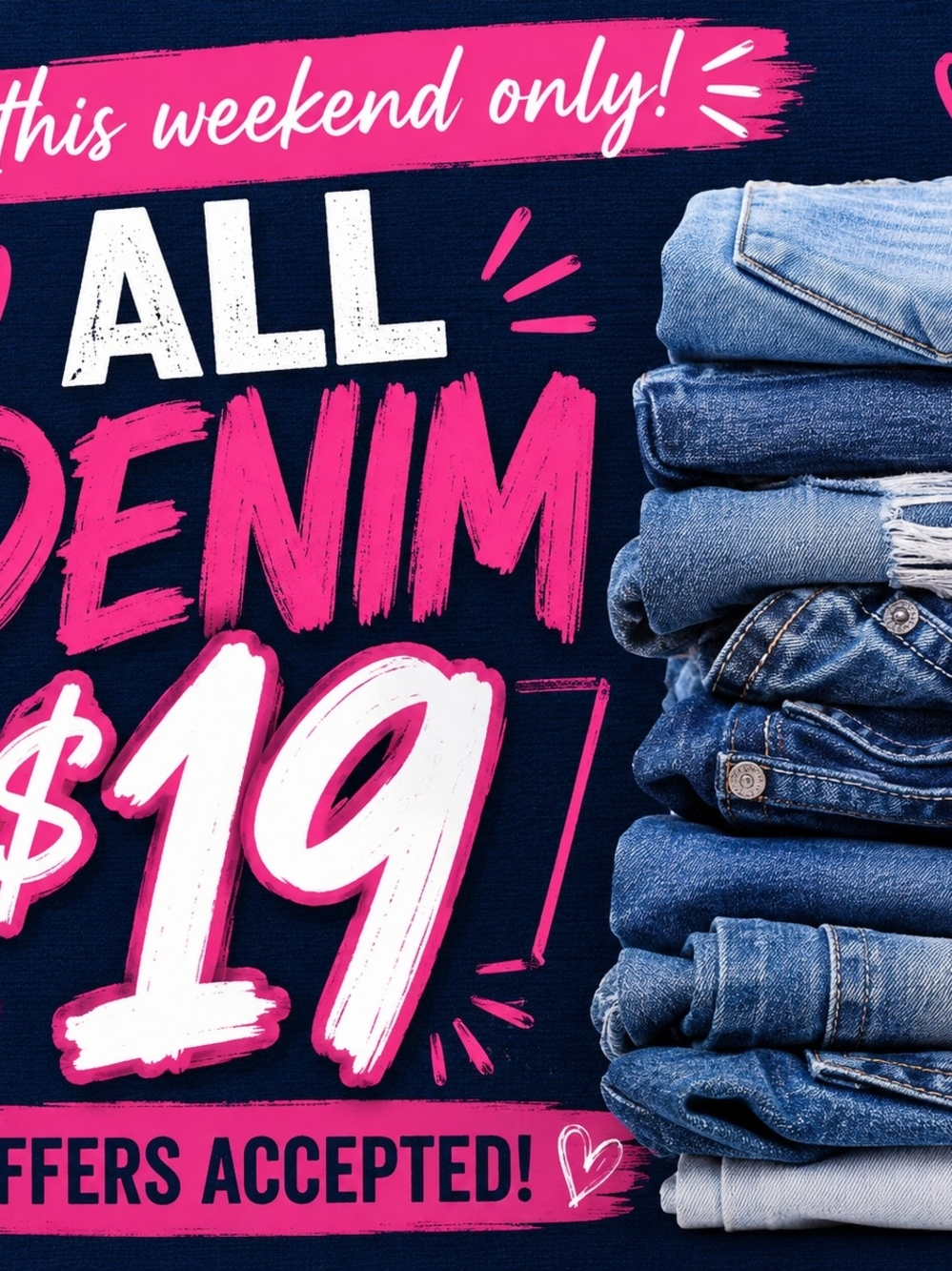 🩷💙This Weekend Only💙🩷